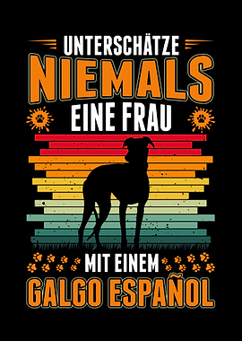 Galgo Espaol Frau