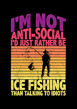 Id rather be ice fishing