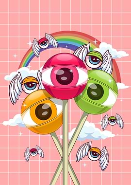 Weirdcore Kawaii Lollipop