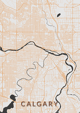 Calgary Map