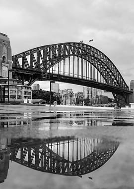 Sydney Bridge Reflections