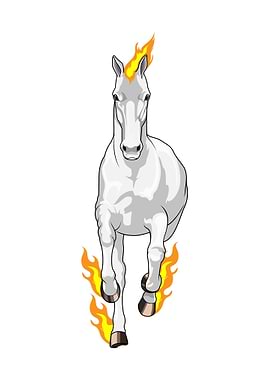 White Horse Flame