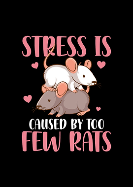 Cute Rats Pet Rodents Gift