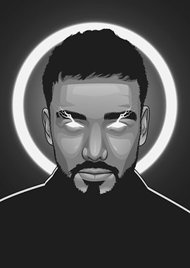 Liam Payne Grayscale