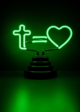 Neon Jesus Is Love