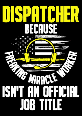 Dispatcher 911 Thin Gold