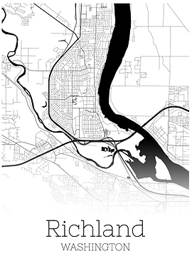 Richland Washington map