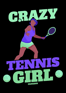 Crazy Tennis Girl
