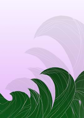 Abstract ocean waves