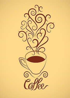 Coffee in the morning