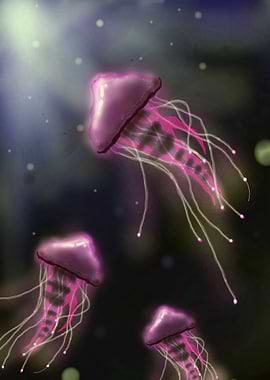 purple jellyfish