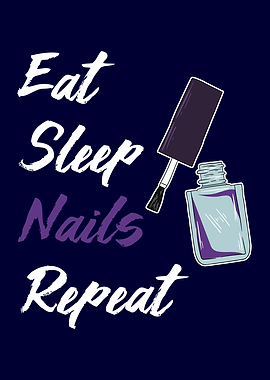 Eat Sleep Nails Repeat