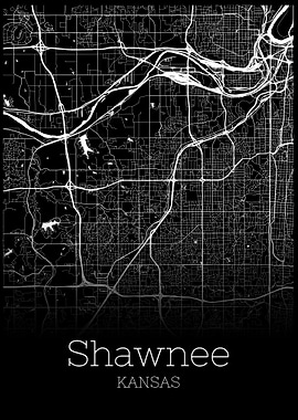 Shawnee Kansas city map
