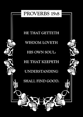 Proverbs 19 8