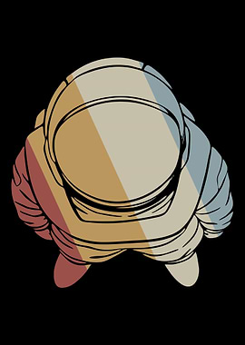 Astronaut Retro Vintage