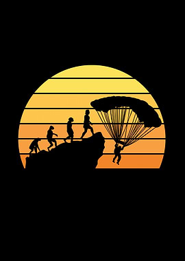 Parachiting evolution