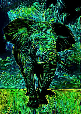 Elephant Safari Mystical