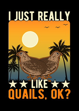 I Just Really Like Quails