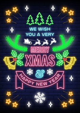 Christmas Neon Light Sign