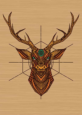 Mandala Deer Animal