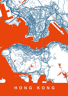 HONG KONG Map