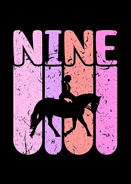 Horse Girl 9th Birthday