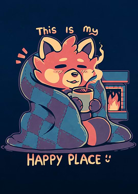 Happy Place Fireplace