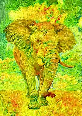 Elephant Safari Sunny