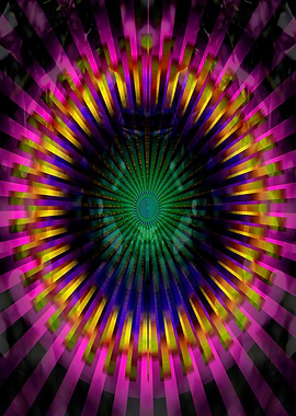 Illusions colorful design