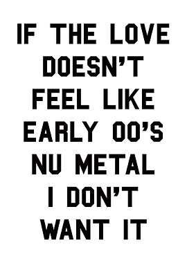 Early 00s Nu Metal Music