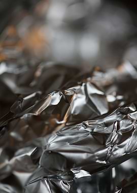 Alu folie macro abstract