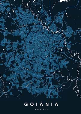 GOIANIA Map BRASIL