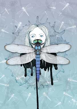 The dragonfly of silence
