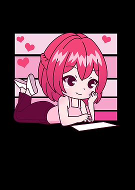 Anime Girl Sketching