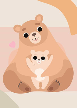 Mother and Baby Bear