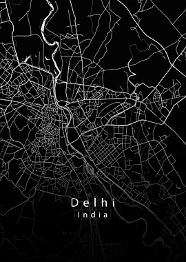 Delhi City Map