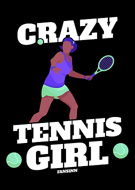 Crazy Tennis Girl