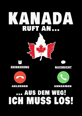 Kanada ruft an Urlaub