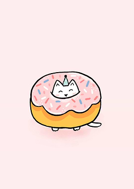 Cat donut