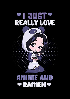 Chibi Anime Girl Ramen