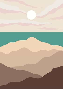 Nature Illustration poster