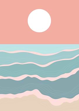 Nature Minimal Modern art