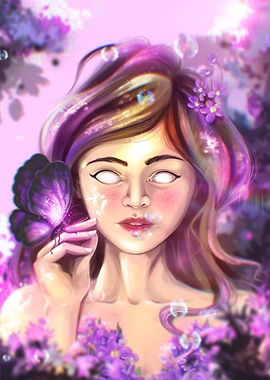 The blind eyed ghost girl