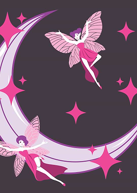 Fairycore Moon Fairy