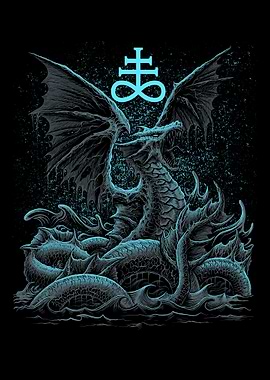 666 Gothic Demon Leviathan
