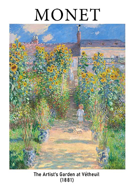 Monet Artists Garden