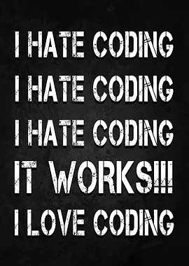 Code Coder Coding funny