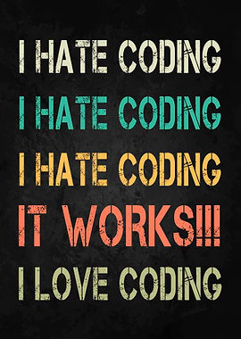 Code Coder Coding funny