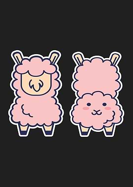 Cute Anime Alpaca Manga