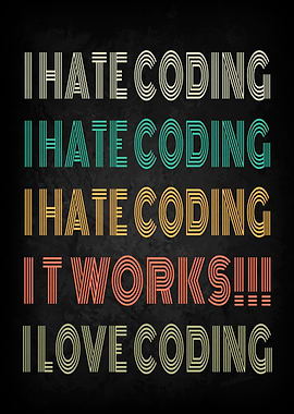 Code Coder Coding funny